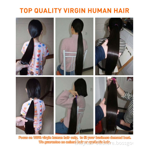 Wholesale Extension Human Hair Bundle 12a,human Hair Extension Weave,unprocessed Russian 30 Inch 2021 100% Human Hair Extension